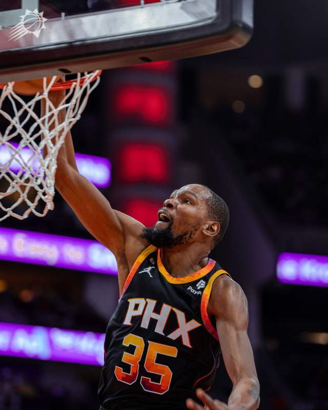 太阳逆转国王，杜兰特状态火热