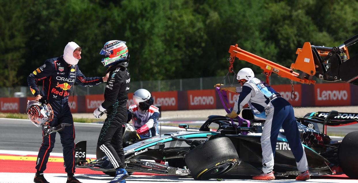 关于红牛二队鏖战迈凯伦，维斯塔潘扛起全队的信息