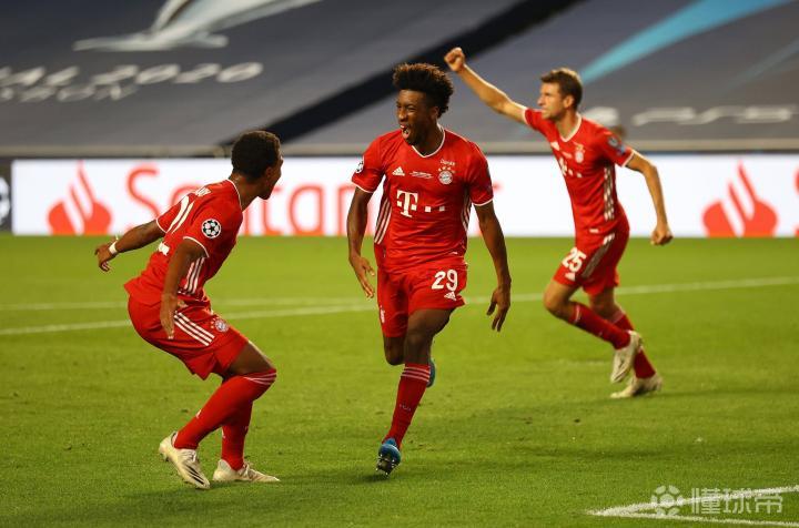 关于里昂翻盘国际米兰，科曼惊艳世界的信息